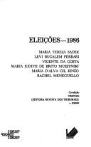 Cover of: Eleições--1986