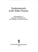 Cover of: Vorderösterreich in der frühen Neuzeit