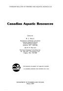 Cover of: Canadian aquatic resources