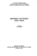 Cover of: Reforma sanitária, Itália e Brasil