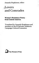 Cover of: Lovers and comrades: women's resistance poetry from Central America