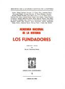 Cover of: Academia Nacional de la Historia: los fundadores
