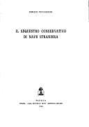 Cover of: Il sequestro conservativo di nave straniera