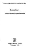 Cover of: Redeshows by herausgegeben von Werner Holly ... [et al.].