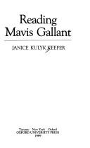 Cover of: Reading Mavis Gallant