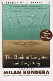 Cover of: The Book of Laughter and Forgetting