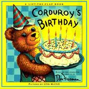 Cover of: Corduroy's birthday