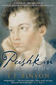 Cover of: Pushkin by T.J. Binyon