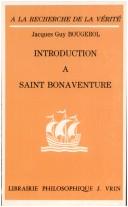 Cover of: Introduction à Saint Bonaventure