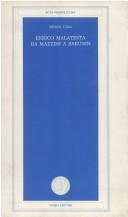 Cover of: Errico Malatesta da Mazzini a Bakunin by Misato Toda