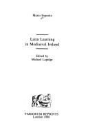 Cover of: Latin learning in mediaeval Ireland