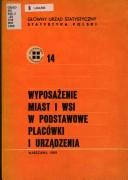 Cover of: Wyposażenie miast i wsi w podstawowe placówki i urządzenia. by Poland. Główny Urząd Statystyczny