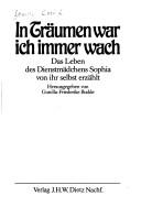 Cover of: In Träumen war ich immer wach by Sophia Lemitz