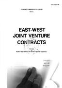 Cover of: East-West joint venture contracts.