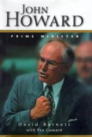 Cover of: John Howard: Prime Minister