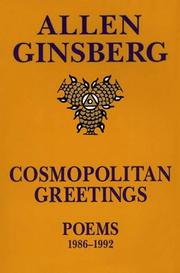 Cover of: Cosmopolitan Greetings by Allen Ginsberg