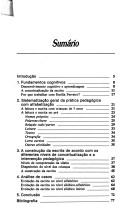 Cover of: Construindo a leitura e a escrita: reflexões sobre uma prática alternativa em alfabetização