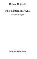 Cover of: Der Sündenfall: zwei Erzählungen