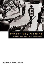 Cover of: Better day coming by Adam Fairclough