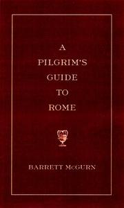 Cover of: The Pilgrim's guide to Rome for the millennial jubilee year 2000