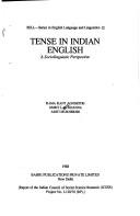 Cover of: Tense in Indian English: a sociolinguistic perspective