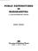 Cover of: Public expenditures in Maharashtra