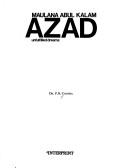 Cover of: Maulana Abul Kalam Azad: unfulfilled dreams