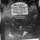 Cover of: Malaya-gaya hidup antara 1900-1930 = by David Ng, David Ng