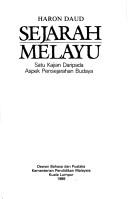 Sejarah Melayu by Haron Daud.