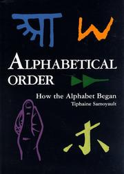 Alphabetical order by Tiphaine Samoyault