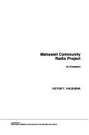 Cover of: Mahaweli Community Radio Project by Victor T. Valbuena