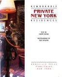 Cover of: Private New York: remarkable residences