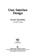 Cover of: User interface design