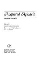 Cover of: Acquired aphasia