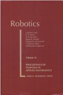 Cover of: Robotics | 