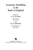Cover of: Economic modelling at the Bank of England