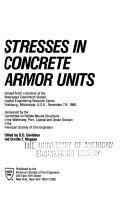 Stresses in concrete armor units by Orville T. Magoon