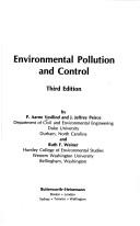 Cover of: Environmental pollution and control