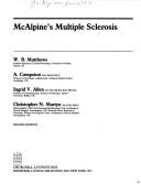 Cover of: McAlpine's multiple sclerosis