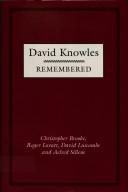 Cover of: David Knowles remembered