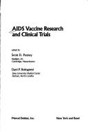Cover of: AIDS vaccine research and clinical trials