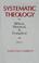 Cover of: Systematic theology