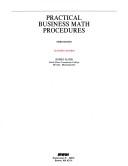 Cover of: Practical business math procedures