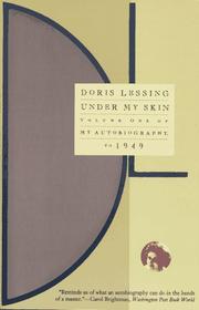 Cover of: Under My Skin by Doris Lessing