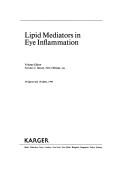 Cover of: Lipid mediators in eye inflammation
