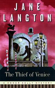 Cover of: The thief of Venice by Jane Langton, Jane Langton