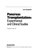 Pancreas transplantation by Jean-Paul Squifflet