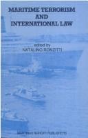 Cover of: Maritime terrorism and international law