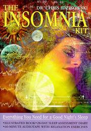 Cover of: insomnia book: everything you need for a good night's sleep