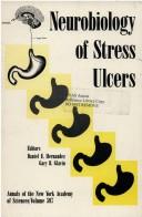 Cover of: Neurobiology of stress ulcers | 